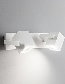 Mouse applique moderna 2 luci