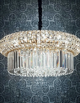 Nabucco lampadario in cristallo