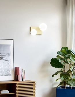 Penta applique/plafoniera 2 luci