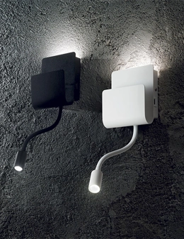 Probe applique doppio diffusore a LED