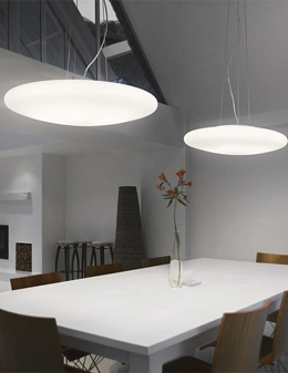 Smarties bianco lampadario minimal