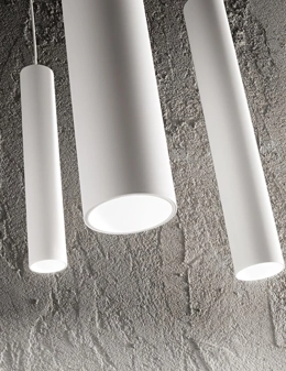 Tube lampada a sospensione minimal