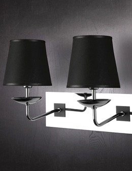 Brescia lampada a parete moderna 2 luci