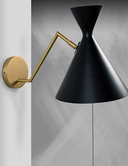 Lei lampada a parete vintage