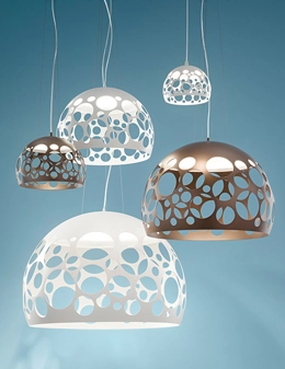 Hole lampada a sospensione scenografica