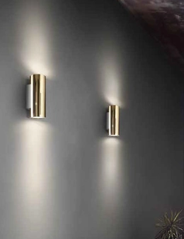 Birba lampada a parete biemissione