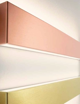 Box applique biemissione a led large