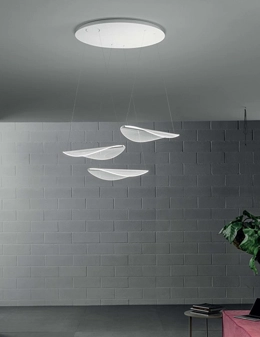 Diphy sospensione di design a 3 luci