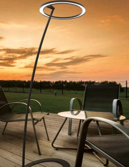 Lira lampada da terra da esterno e giardino