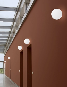 Oh! plafoniera a sfera da esterno