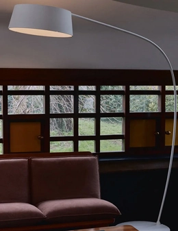 Oxygen piantana moderna ad arco 