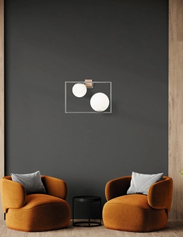 Buble applique minimal 2 luci