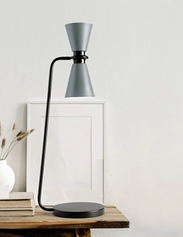 Graal lampada da tavolo 2 luci