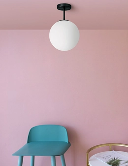 Jugen lampada da soffitto nera