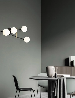 Kika applique di design 4 luci