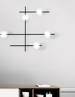 Mikado lampada parete/soffitto 5 luci