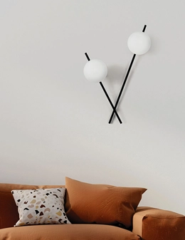 Mikado applique/plafoniera 2 luci