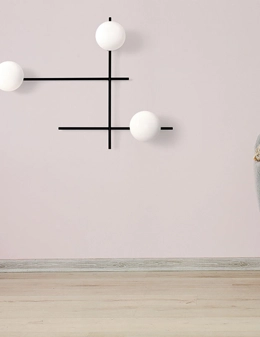 Mikado applique/plafoniera 3 luci