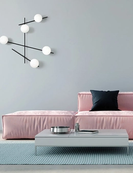 Mikado applique/plafoniera 5 luci