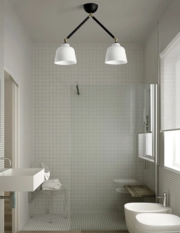 Neo Retro plafoniera due luci