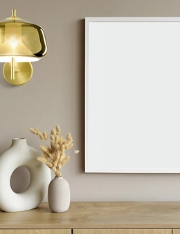 X-Ray applique in vetro diametro 20 cm