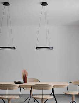 Anello sospensione moderna a cerchio