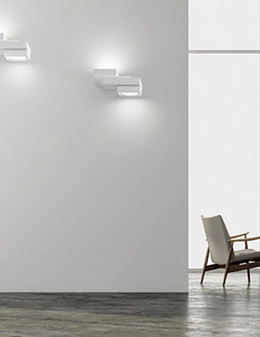 Sibari lampada da parete 2 luci