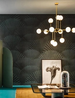 Galassia lampada a sospensione retrò