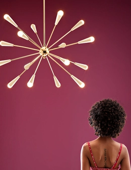 Sputnik lampada a sospensione di design