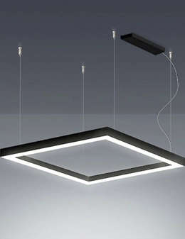Edge sospensione quadrata a LED