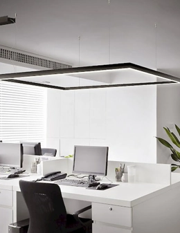 Edge sospensione rettangolare a LED