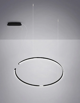 Leggera lampada a sospensione moderna