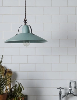 Asiago sospensione in maiolica toscana