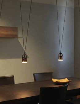 Bag lampada a sospensione 4 luci