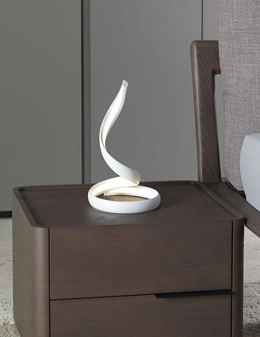 Flame lampada da tavolo moderna