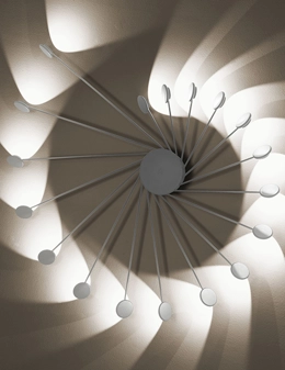 Helix lampada a parete/soffitto di design