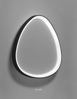 Lifering plafoniera applique nero