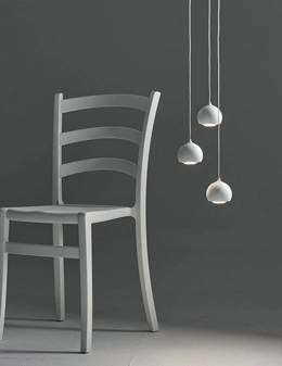 Sky Fall Lens sospensione a sfera tre luci