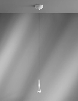 Twist lampada a sospensione di design bianco