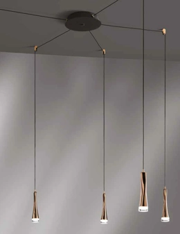 Twist lampada a sospensione a 5 luci