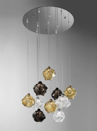 Gomitoli 10 luci sospensione