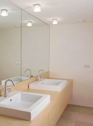 Cubetto colour 1 luce soffitto