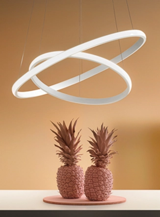 Iole lampada a sospensione di design 2 dischi