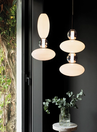 Lumiere sospensione design moderno