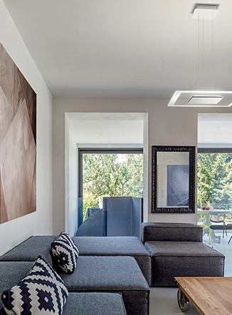 Aruba sospensione moderna e minimal