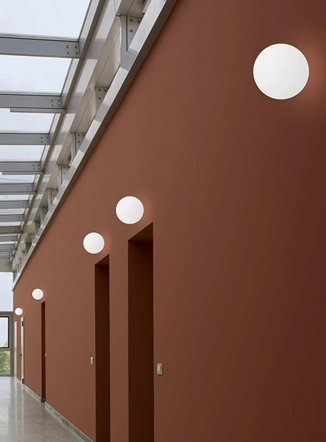 Oh! plafoniera a sfera da esterno