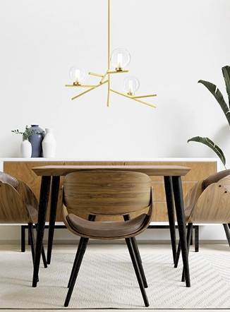 Camely sospensione 3 luci