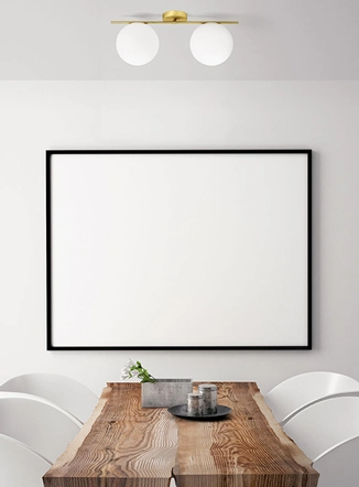 Jugen lampada da soffitto 2 luci