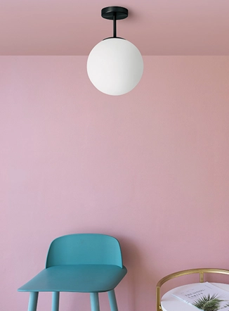 Jugen lampada da soffitto nera