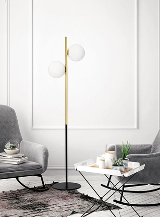 Jugen lampada da terra 2 luci